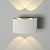 Св-к с/п  EL -TECHNO 1555  LED TWINKY DOUBLE белый